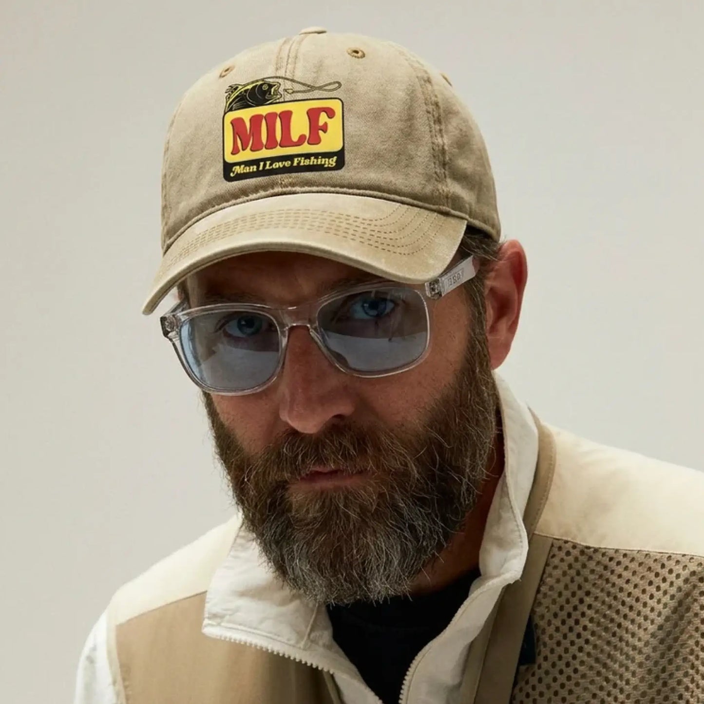MILF – Man I Love Fishing" Cotton Cap
