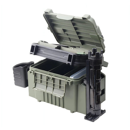 Large Fishing Box Organizer Multi-function Lure Live Fish Bucket Thickening Storage Box Fishing Accessories Tackle Box Pesca