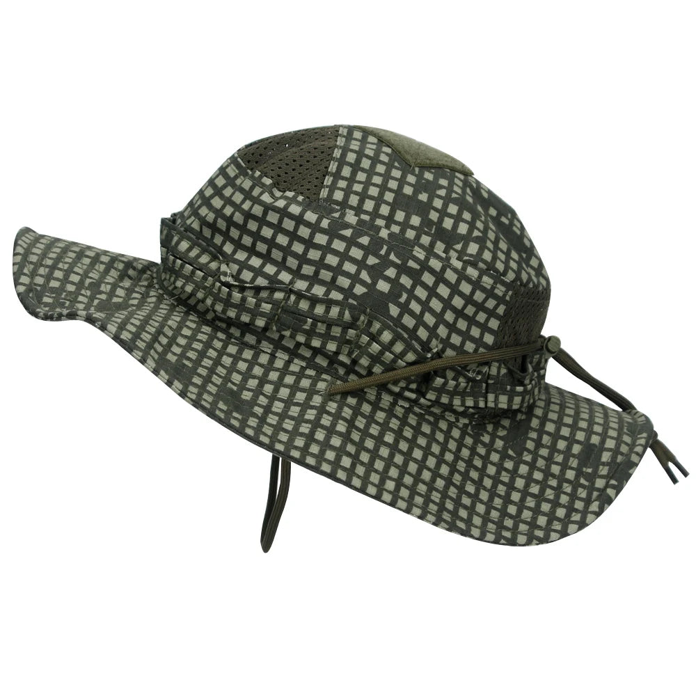 Camo Boonie Hat — $360^{\circ}$ Sun ProtectionDescription