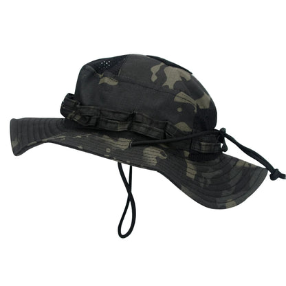 Camo Boonie Hat — $360^{\circ}$ Sun ProtectionDescription