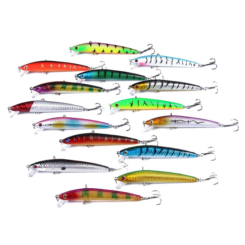 MinnowX — Floating Hard Bait Lure Set, 5/10 pcs