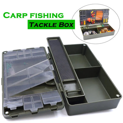 CarpBox Pro — Organizator Complet pentru Accesorii Crap