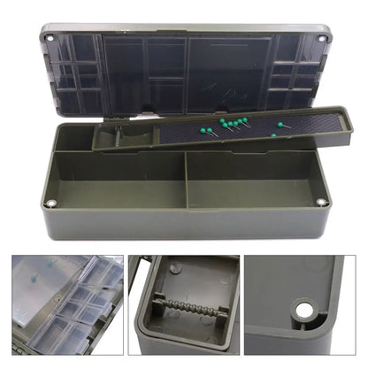 CarpBox Pro — Organizator Complet pentru Accesorii Crap